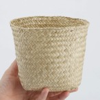 Vegan Friendly Small Flat Seagrass Basket