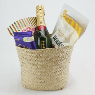 Vegan Friendly Small Flat Seagrass Basket