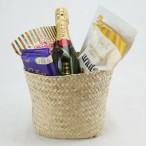 Vegan Friendly Small Flat Seagrass Basket