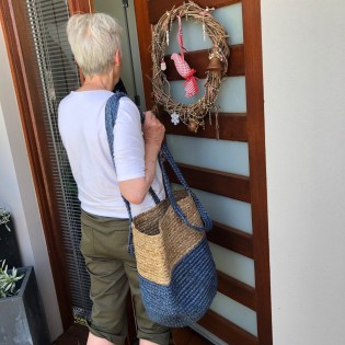 Vegan Friendly "Charu" Medium Size Jute Bag