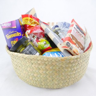 Vegan Friendly Popup Belly Basket Medium Natural