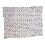 Vegan Friendly Water Hyacinth Placemat in Washed White - Set of 4