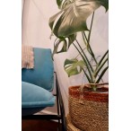 "NEW" Vegan Friendly Large Round Seagrass Baskets Set of 4