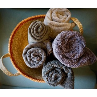 "NEW" Vegan Friendly Large Round Seagrass Baskets Set of 4