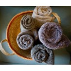 "NEW" Vegan Friendly Large Round Seagrass Baskets Set of 4