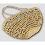 BUNDLE 2 - Eco-Friendly Basket Bundle – Leather Handle Oval, Flat Seagrass & Vegan Net Bag