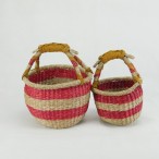 BUNDLE 4 - Eco-Friendly Baby & Everyday Basket Bundle – Round Foraging, Popup Belly & Cotton String Bag