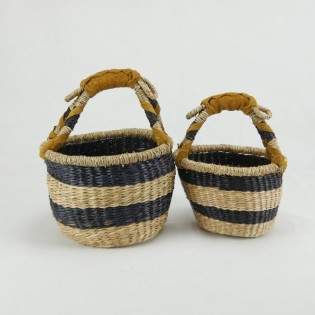 BUNDLE 4 - Eco-Friendly Baby & Everyday Basket Bundle – Round Foraging, Popup Belly & Cotton String Bag