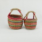 BUNDLE 6 - Eco Picnic & Everyday Basket Bundle – Baby Foraging, Hyacinth Picnic & Jute Bag