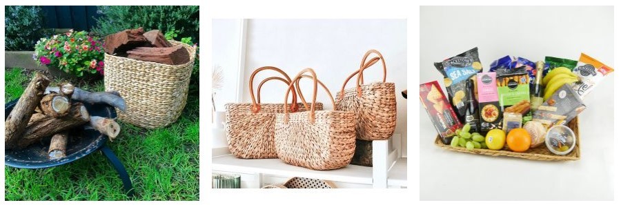 The Future of Sustainable Technology in Everyday Life: Water Hyacinth Baskets for Storage
