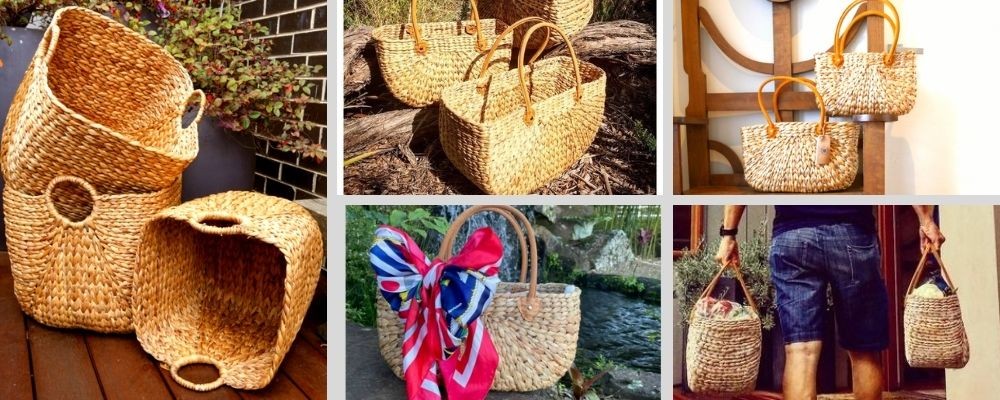 Water Hyacinth Baskets: A Sustainable Décor Element For Your Home